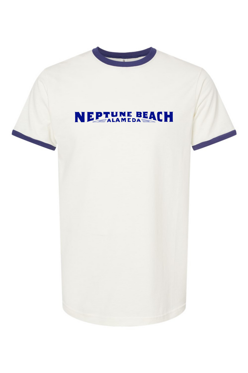MY TOWN FAN CLUB NEPTUNE BEACH RETRO RINGER TEE – AGL Store