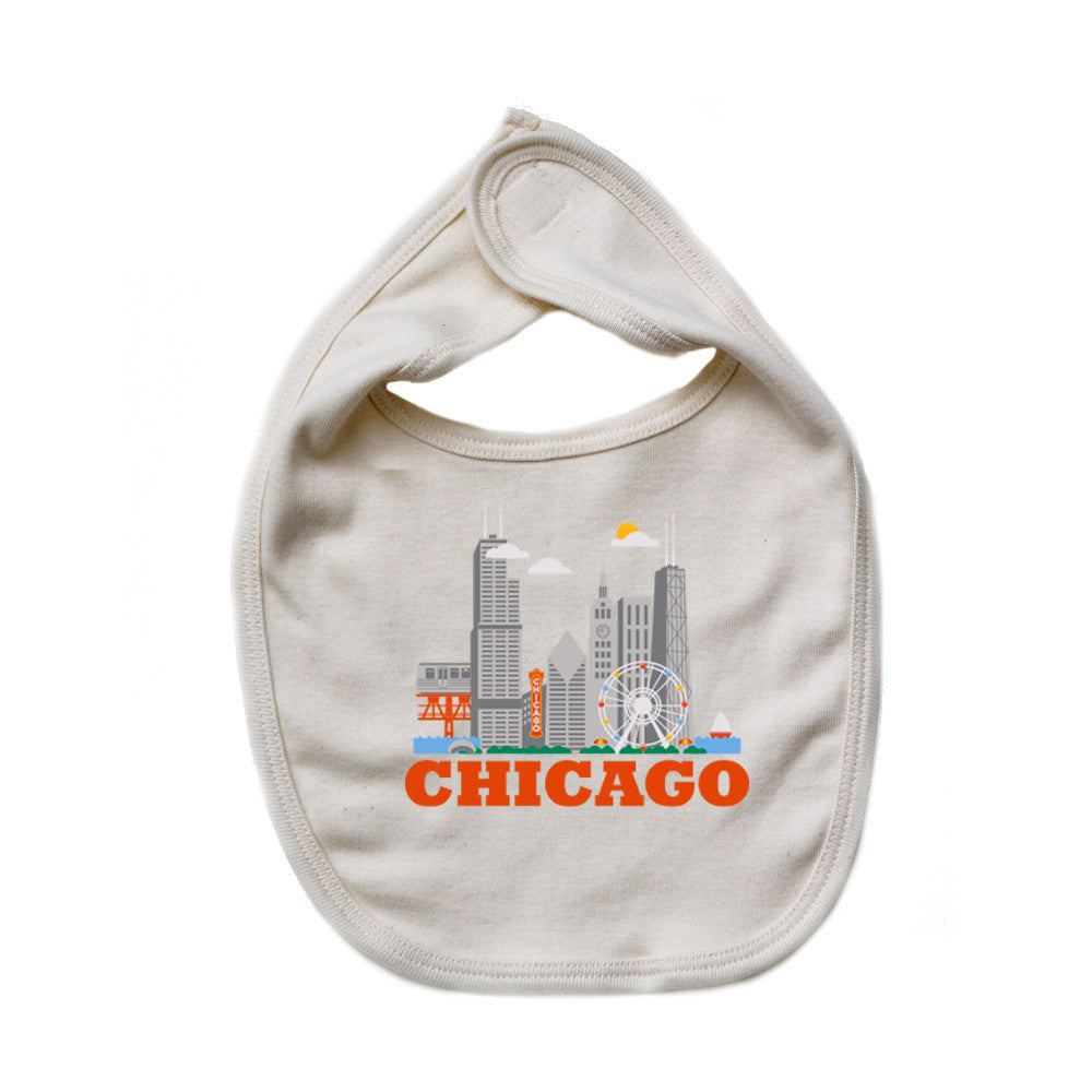 Chicago Baby Bib