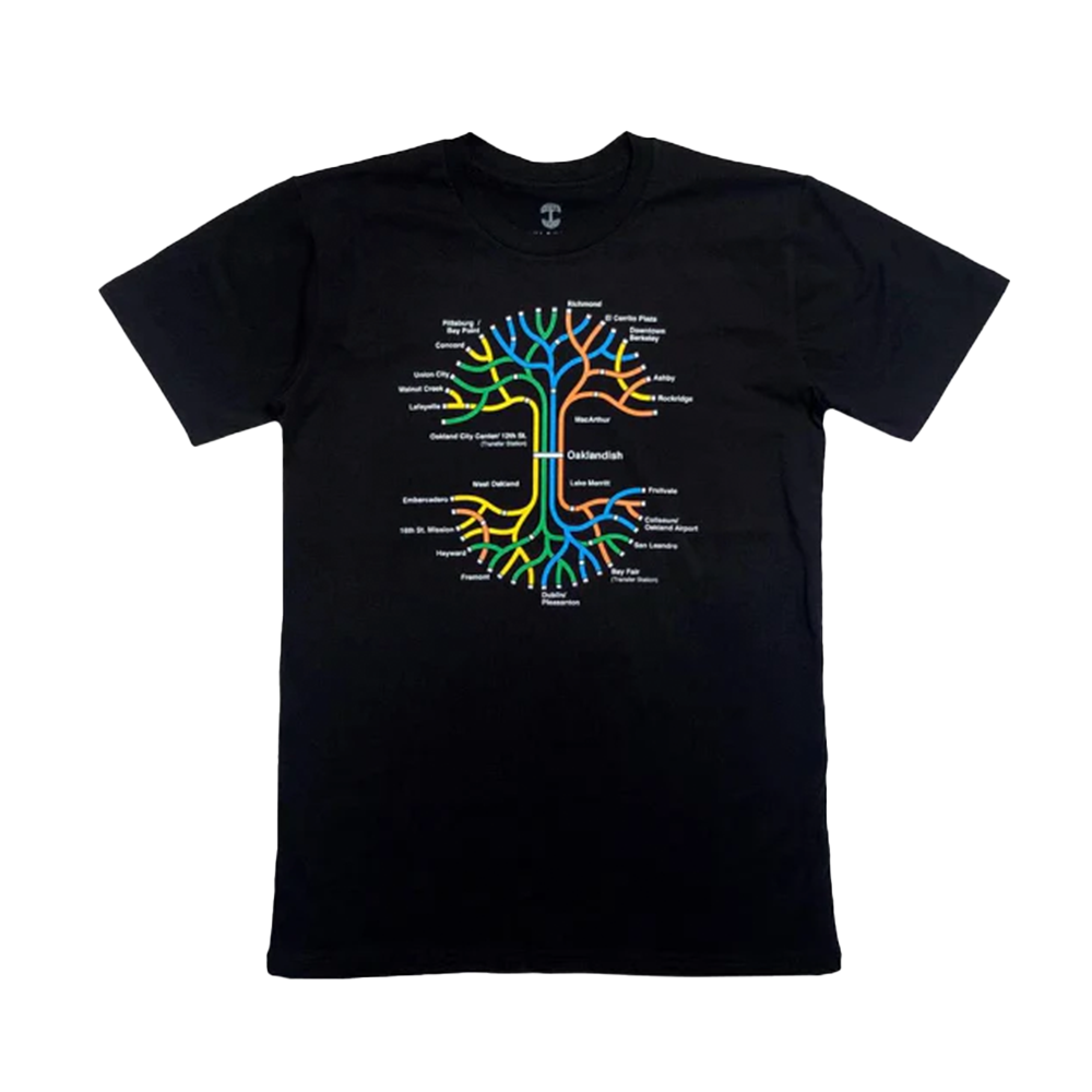 OAKLANDISH BART TREE TEE - Main Image