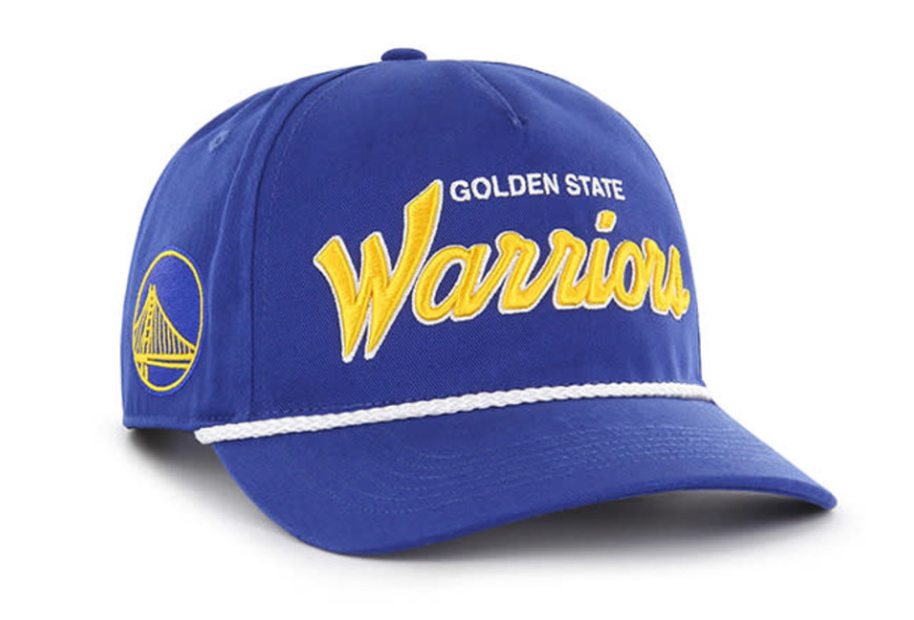 47 BRAND ADULT GOLDEN STATE WARRIORS ROYAL CROSSTOWN SCRIPT 47 HITCH H AGL Store