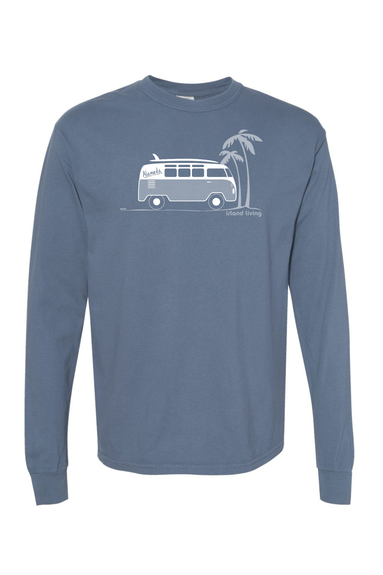 WKND BUS PIGMENT DYED LONG SLEEVE TEE – AGL Store