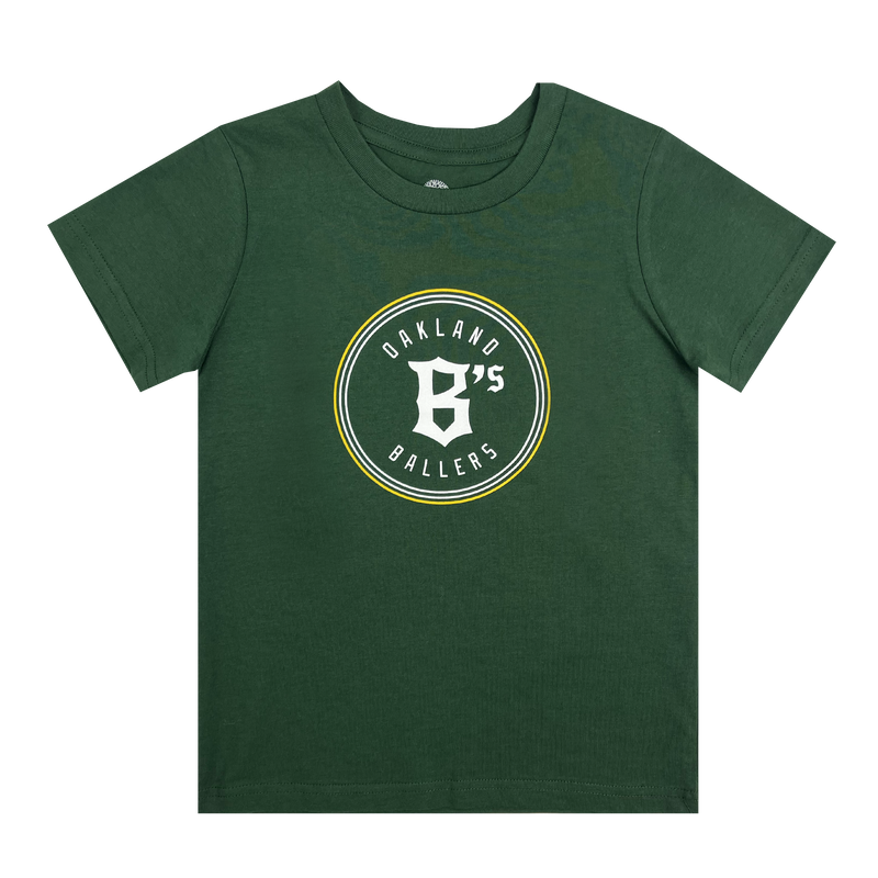 OAKLANDISH TODDLER OAKLAND BALLERS LOGO TEE