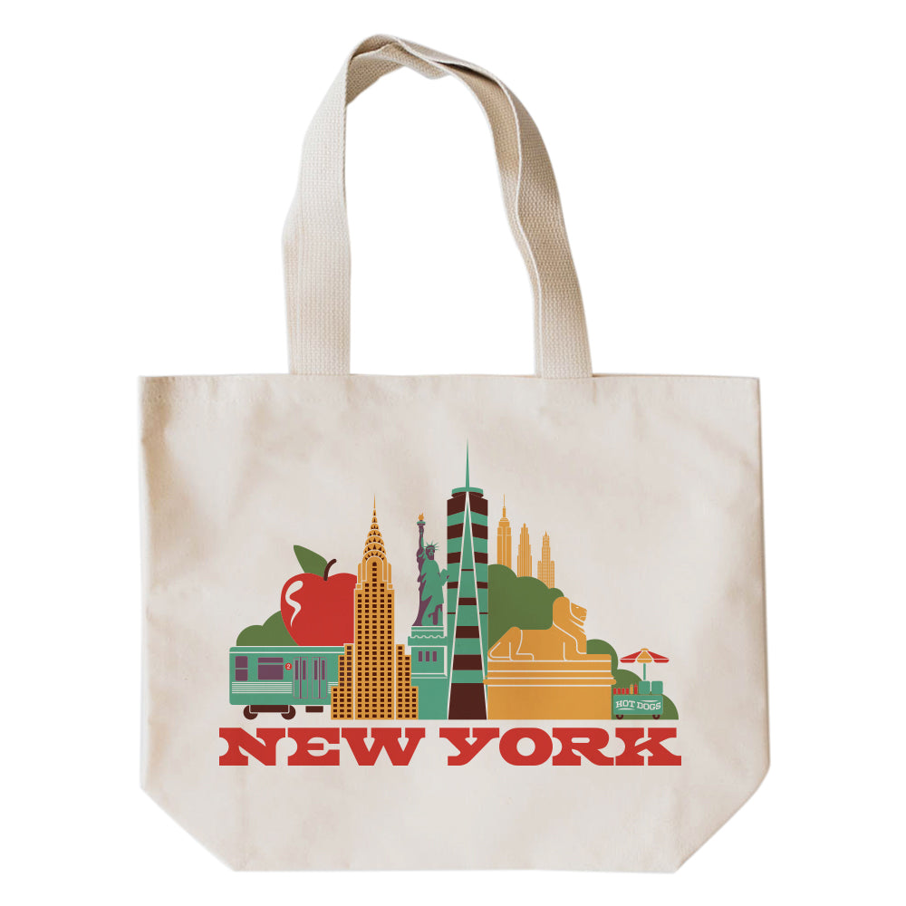 CITYSCAPE NEW YORK TOTE BAG
